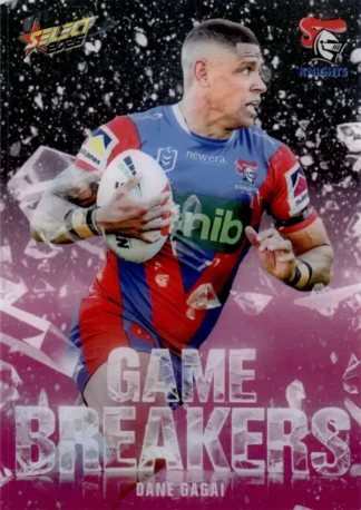 2026 NRL League Heroes Game Breakers Pink - GBP34 Dane Gagai Newcastle Knights