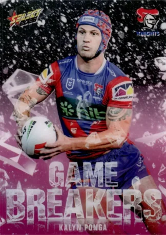 2026 NRL League Heroes Game Breakers Pink - GBP36 Kalyn Ponga Newcastle Knights
