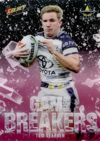 2026 NRL League Heroes Game Breakers Pink - GBP38 Tom Dearden North QLD Cowboys