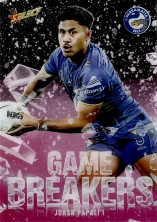 2026 NRL League Heroes Game Breakers Pink - GBP43 Joash Papali'i Parramatta Eels