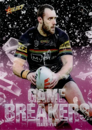2026 NRL League Heroes Game Breakers Pink - GBP48 Isaah Yeo Penrith Panthers