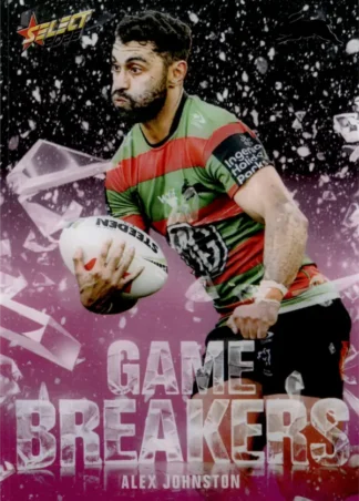 2026 NRL League Heroes Game Breakers Pink - GBP50 Alex Johnston South Sydney Rabbitohs