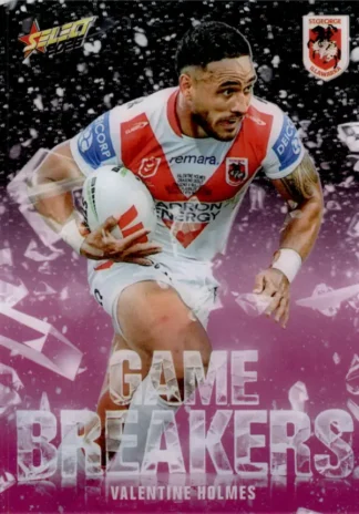 2026 NRL League Heroes Game Breakers Pink - GBP56 Valentine Holmes St George Dragons