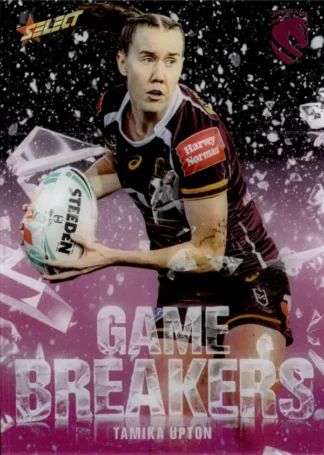 2026 NRL League Heroes Game Breakers Pink - GBP69 Tamika Upton Brisbane Broncos