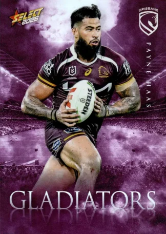 2026 NRL League Heroes Gladiators - G002 Payne Haas Brisbane Broncos
