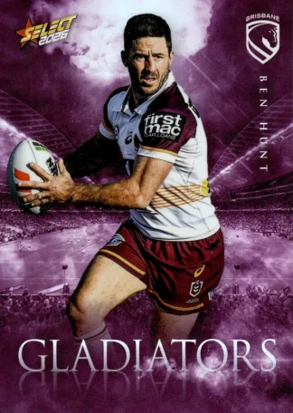 2026 NRL League Heroes Gladiators - G003 Ben Hunt Brisbane Broncos