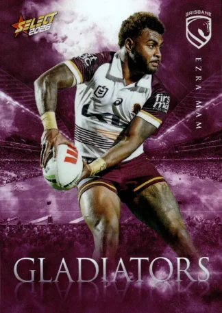 2026 NRL League Heroes Gladiators - G004 Ezra Mam Brisbane Broncos