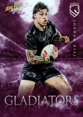 2026 NRL League Heroes Gladiators - G006 Jordan Riki Brisbane Broncos