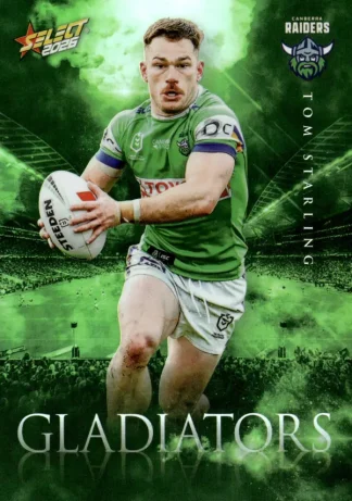 2026 NRL League Heroes Gladiators - G014 Tom Starling Canberra Raiders