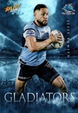2026 NRL League Heroes Gladiators - G035 Jesse Ramien Cronulla Sharks