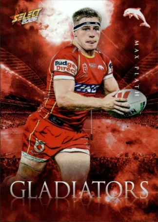 2026 NRL League Heroes Gladiators - G043 Max Plath Dolphins