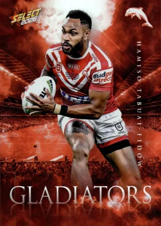 2026 NRL League Heroes Gladiators - G045 Hamiso Tabuai-Fidow Dolphins
