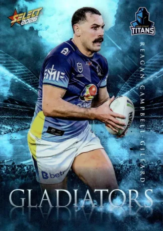 2026 NRL League Heroes Gladiators - G048 Reagan Campbell-Gillard Gold Coast Titans