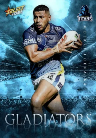 2026 NRL League Heroes Gladiators - G051 Moeaki Fotuaika Gold Coast Titans
