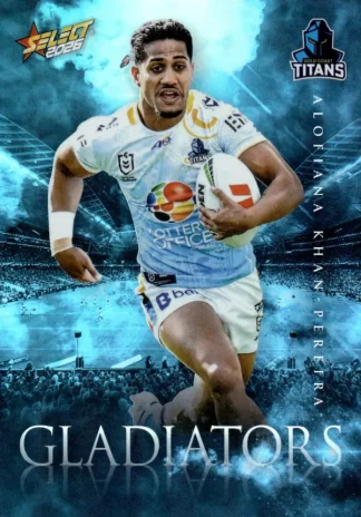 2026 NRL League Heroes Gladiators - G052 Alofiana Khan-Pereira Gold Coast Titans