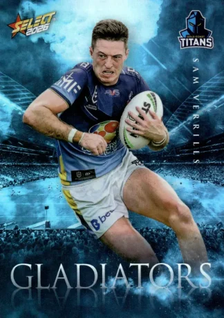 2026 NRL League Heroes Gladiators - G054 Sam Verrills Gold Coast Titans