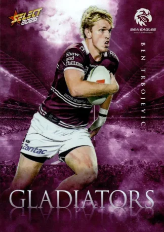 2026 NRL League Heroes Gladiators - G061 Ben Trbojevic Manly Sea Eagles