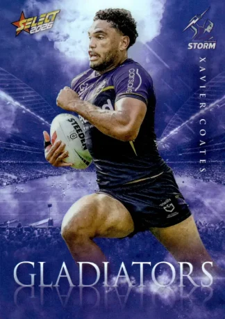 2026 NRL League Heroes Gladiators - G065 Xavier Coates Melbourne Storm