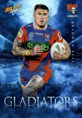 2026 NRL League Heroes Gladiators - G073 Bradman Best Newcastle Knights
