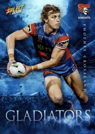 2026 NRL League Heroes Gladiators - G074 Phoenix Crossland Newcastle Knights