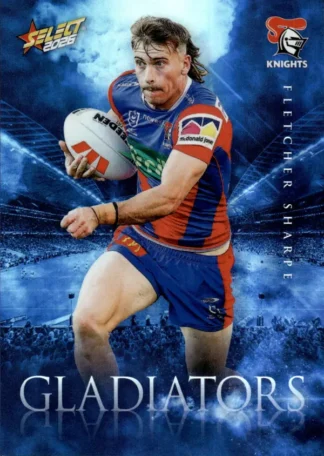 2026 NRL League Heroes Gladiators - G080 Fletcher Sharpe Newcastle Knights