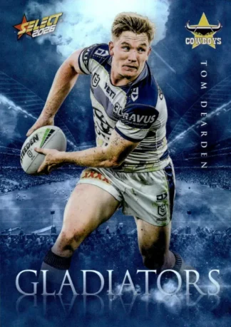 2026 NRL League Heroes Gladiators - G084 Tom Dearden North QLD Cowboys