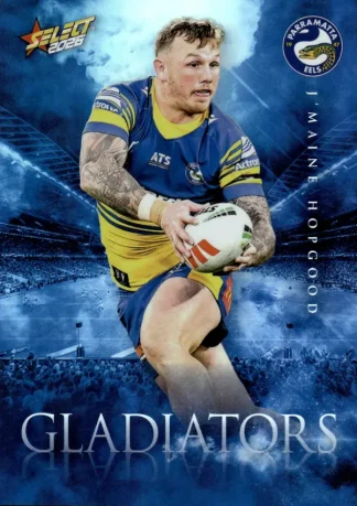 2026 NRL League Heroes Gladiators - G091 J’maine Hopgood Parramatta Eels