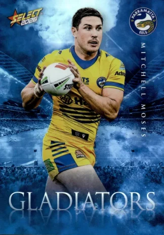 2026 NRL League Heroes Gladiators - G094 Mitchell Moses Parramatta Eels