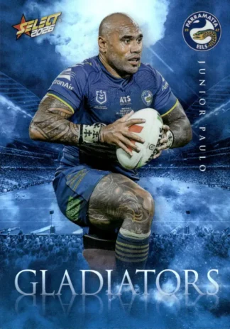 2026 NRL League Heroes Gladiators - G096 Junior Paulo Parramatta Eels