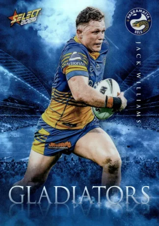 2026 NRL League Heroes Gladiators - G099 Jack Williams Parramatta Eels