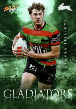 2026 NRL League Heroes Gladiators - G110 Campbell Graham South Sydney Rabbitohs