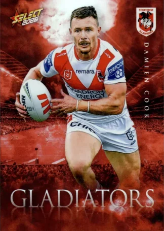 2026 NRL League Heroes Gladiators - G118 Damien Cook St George Dragons
