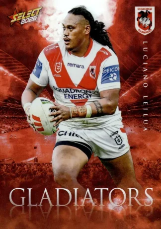 2026 NRL League Heroes Gladiators - G122 Luciano Leilua St George Dragons