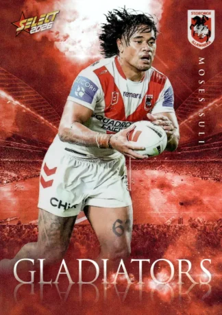 2026 NRL League Heroes Gladiators - G126 Moses Suli St George Dragons