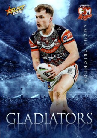 2026 NRL League Heroes Gladiators - G128 Angus Crichton Sydney Roosters