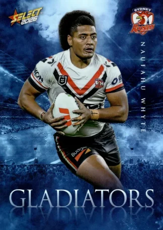 2026 NRL League Heroes Gladiators - G135 Naufahu Whyte Sydney Roosters