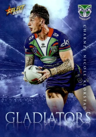 2026 NRL League Heroes Gladiators - G142 Charnze Nicoll-Klokstad Warriors