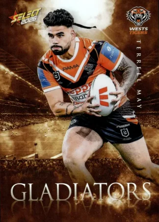 2026 NRL League Heroes Gladiators - G149 Terrell May Wests Tigers