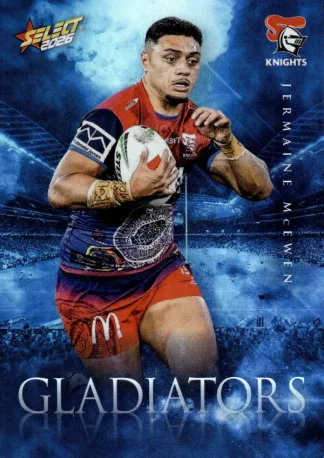 2026 NRL League Heroes Gladiators - G077 Jermaine McEwen Newcastle Knights