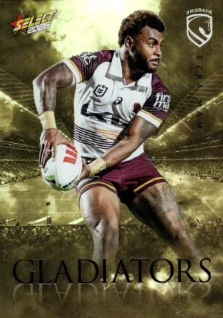 2026 NRL League Heroes Gladiators Gold - GG003 Ezra Mam Brisbane Broncos