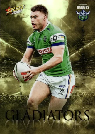 2026 NRL League Heroes Gladiators Gold - GG009 Morgan Smithies Canberra Raiders