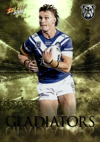 2026 NRL League Heroes Gladiators Gold - GG018 Jacob Preston Canterbury Bulldogs