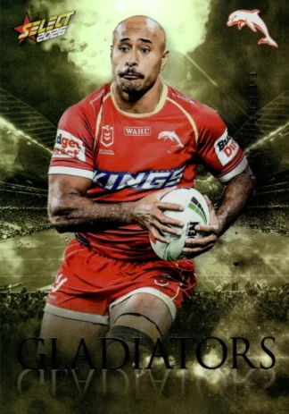 2026 NRL League Heroes Gladiators Gold - GG026 Felise Kaufusi Dolphins