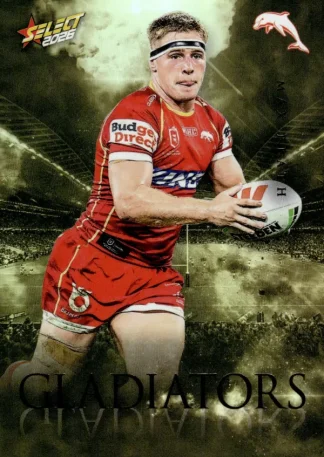 2026 NRL League Heroes Gladiators Gold - GG028 Max Plath Dolphins