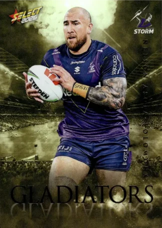 2026 NRL League Heroes Gladiators Gold - GG043 Nelson Asofa-Solomona Melbourne Storm