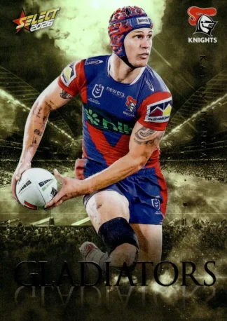 2026 NRL League Heroes Gladiators Gold - GG053 Kalyn Ponga Newcastle Knights
