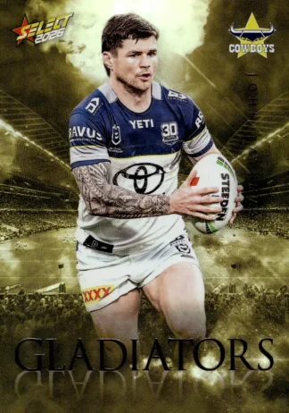 2026 NRL League Heroes Gladiators Gold - GG055 John Bateman North QLD Cowboys