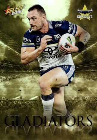 2026 NRL League Heroes Gladiators Gold - GG058 Coen Hess North QLD Cowboys