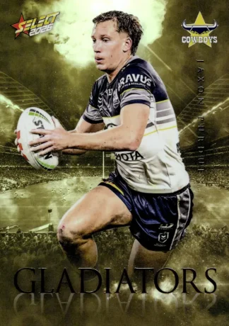 2026 NRL League Heroes Gladiators Gold - GG060 Jaxon Purdue North QLD Cowboys