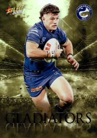 2026 NRL League Heroes Gladiators Gold - GG061 Luca Moretti Parramatta Eels